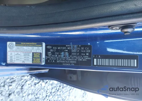 2018 Kia Forte Lx from USA, damaged, VIN 3KPFK4A7XJE188493